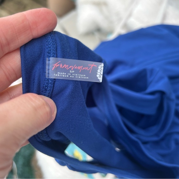 FP Movement Free People Easy Does It Dress size small Atlantic Blue golf tennis - Picture 13 of 13